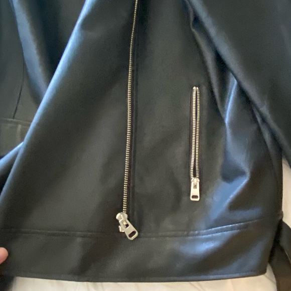 Oversized moto jacket - Picture 4 of 7